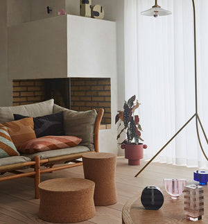 Grand pot INKA en grès sienne - Sozon