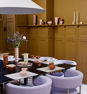 Vase TOPPU en grès caramel - Sozon