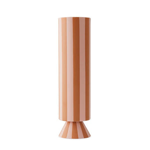 Vase TOPPU en grès caramel - Sozon