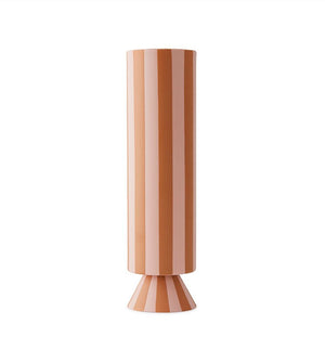 Vase TOPPU en grès caramel - Sozon