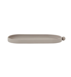 Petit plateau silicone INKA gris - Sozon