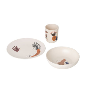 Set repas FRUITICANA en bambou - Sozon