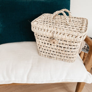 Vanity en feuilles de palmier - Sozon