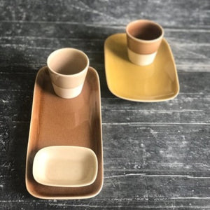 Plat rectangulaire MAGUELONE Châtaigne - Sozon