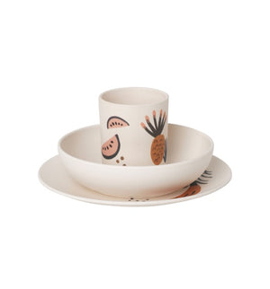 Set repas FRUITICANA en bambou - Sozon