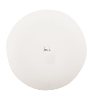 Grande assiette ronde MAGUELONE Châtaigne - Sozon