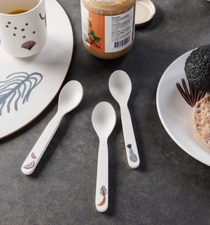 Cuillères FRUITICANA en bambou (lot de 3) - Sozon