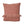 Coussin carré frangé en lin Rose Bud - Sozon