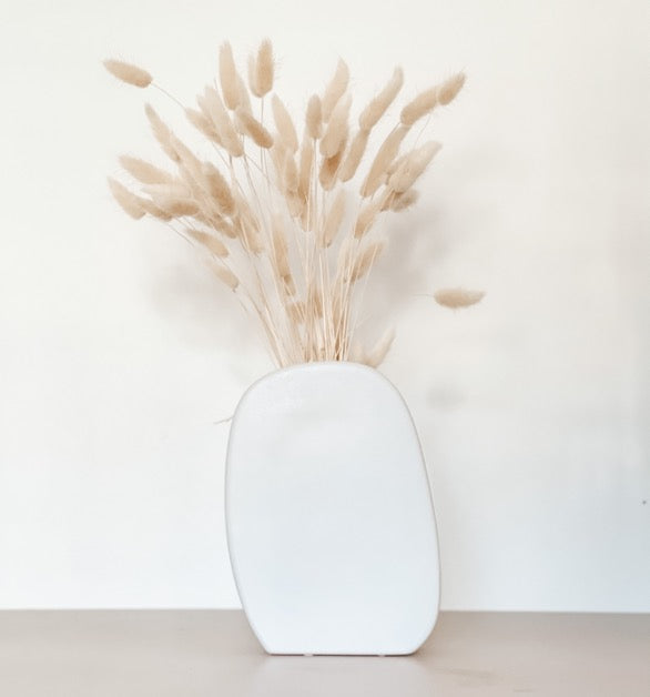 Vase céramique STONE blanc - Sozon