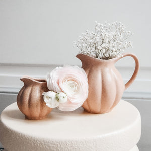 Pichet en grès rose - Sozon