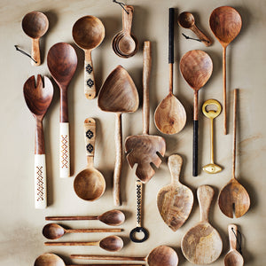 Couverts à salade en manguier - Sozon