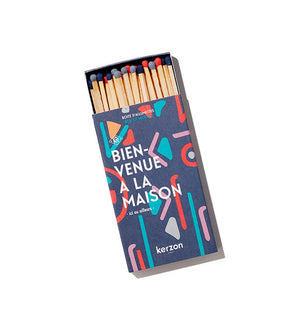 Boîte d'allumettes - Bienvenue à la maison - Sozon