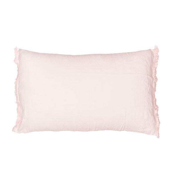 Coussin frangé en lin Shamalo - Sozon